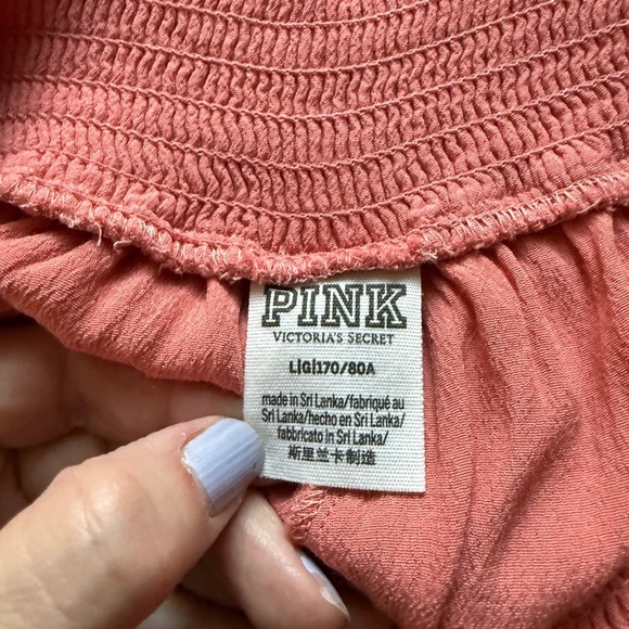 Victoria’s Secret PINK floral embroidered flowy boho casual shorts Women Large - Picture 7 of 8